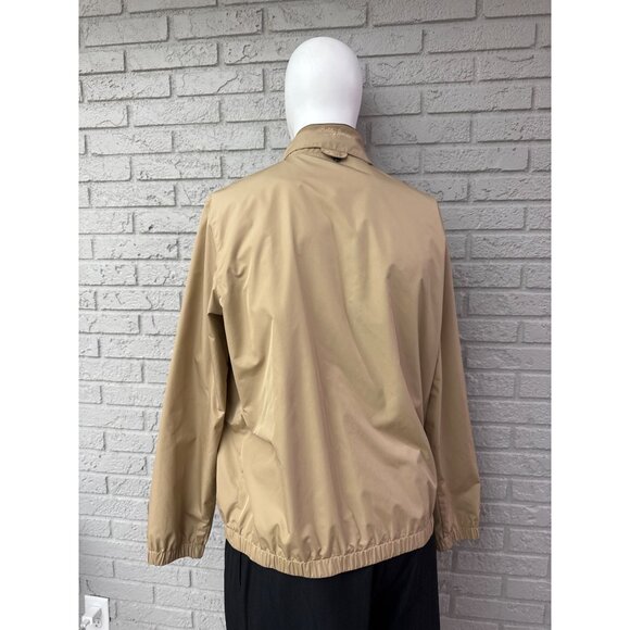 Bobby Jones Men Tan Golf Windbreaker Jacket Size L - Picture 2 of 13